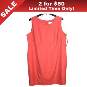 [Sale: 2 for $50!] Maggie McNaughton Embroidered Bodycon Dress Size 20W NWT 0070